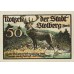 Stolberg a.Harz Stadt, 1x25pf, 1x50pf, Set of 2 Notes, 1273.1d