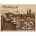 Stuttgart Stadt, 4x50pf, Set of 4 Notes, 1289.1a