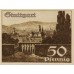 Stuttgart Stadt, 4x50pf, Set of 4 Notes, 1289.1a