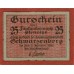 Schwarzenberg Amtshauptmannschaft, 1x10pf, 1x25pf, 1x50pf, Set of 3 Notes, S58.4