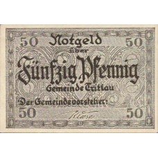 Trittau Gemeinde, 2x50pf, Set of 2 Notes, 1347.1