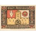 Altenburg Stadt, 8x50pf, Set of 8 Notes, 21.1a