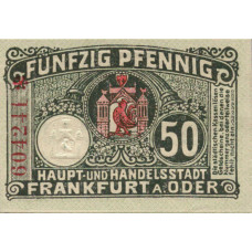 Frankfurt a.d. Oder Stadt, 50 Pfennig, F17.3b