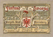 Nörenberg Stadt, 1x50pf, Set of 1 Note, 979.39a
