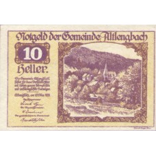 Altlengbach N.Ö. Gemeinde, 1x10h, 1x20h, 1x50h, Set of 3 Notes, FS 33c