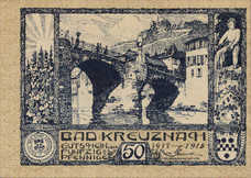 Kreuznach, Bad Stadt, 50 Pfennig, K52.5a