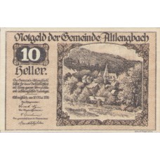 Altlengbach N.Ö. Gemeinde, 10 Heller, FS 33a Error