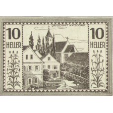 Bodendorf O.Ö. Gemeinde, 1x10h, 1x20h, 1x50h, Set of 3 Notes, FS 96IIc