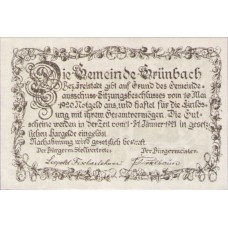 Grübach bei Freistadt O.Ö. Gemeinde, 1x20h, 1x50h, 1x80h, Set of 3 Notes, FS 302