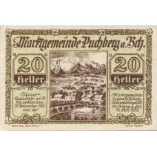 Puchberg am Schneeberg N.Ö. Marktgemeinde, 1x10h, 1x20h, 1x50h, Set of 3 Notes, FS 786b