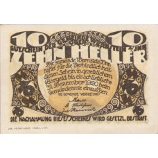 Wernstein am Inn O.Ö. Gemeinde, 1x10h, 1x20h, 1x50h, Set of 3 Notes, FS 1174a