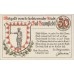 Bramstedt Bad Stadt, 1x25pf, 1x50pf, Set of 2 Notes, 151.1