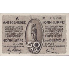 Horn Amtsgemeinde, 1x50pf, Set of 1 Note, 628.1a