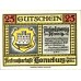 Horneburg Fleckenssparkasse, 1x25pf, 1x50pf, 1x75pf, Set of 3 Notes, 630.1