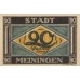 Meiningen Stadt, 1x20pf, Set of 1 Note, 877.3