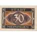 Meiningen Stadt, 1x30pf, Set of 1 Note, 877.4