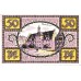 Merseburg Stadt, 1x5pf, 1x10pf, 1x20pf, 1x25pf, 6x50pf, Set of 10 Notes, 884.1