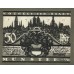 Münster Stadt, 5x50pf, Set of 5 Notes, 916.1
