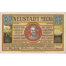 Neustadt Stadt, 1x50pf, 1x75pf, 1x99pf, Set of 3 Notes, 962.1a
