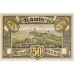 Ranis Stadt, 1x25pf, 1x50pf, Set of 2 Notes, 1096.1
