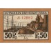 Rees Stadt, 1x25pf, 1x50pf, Set of 2 Notes, R14.2